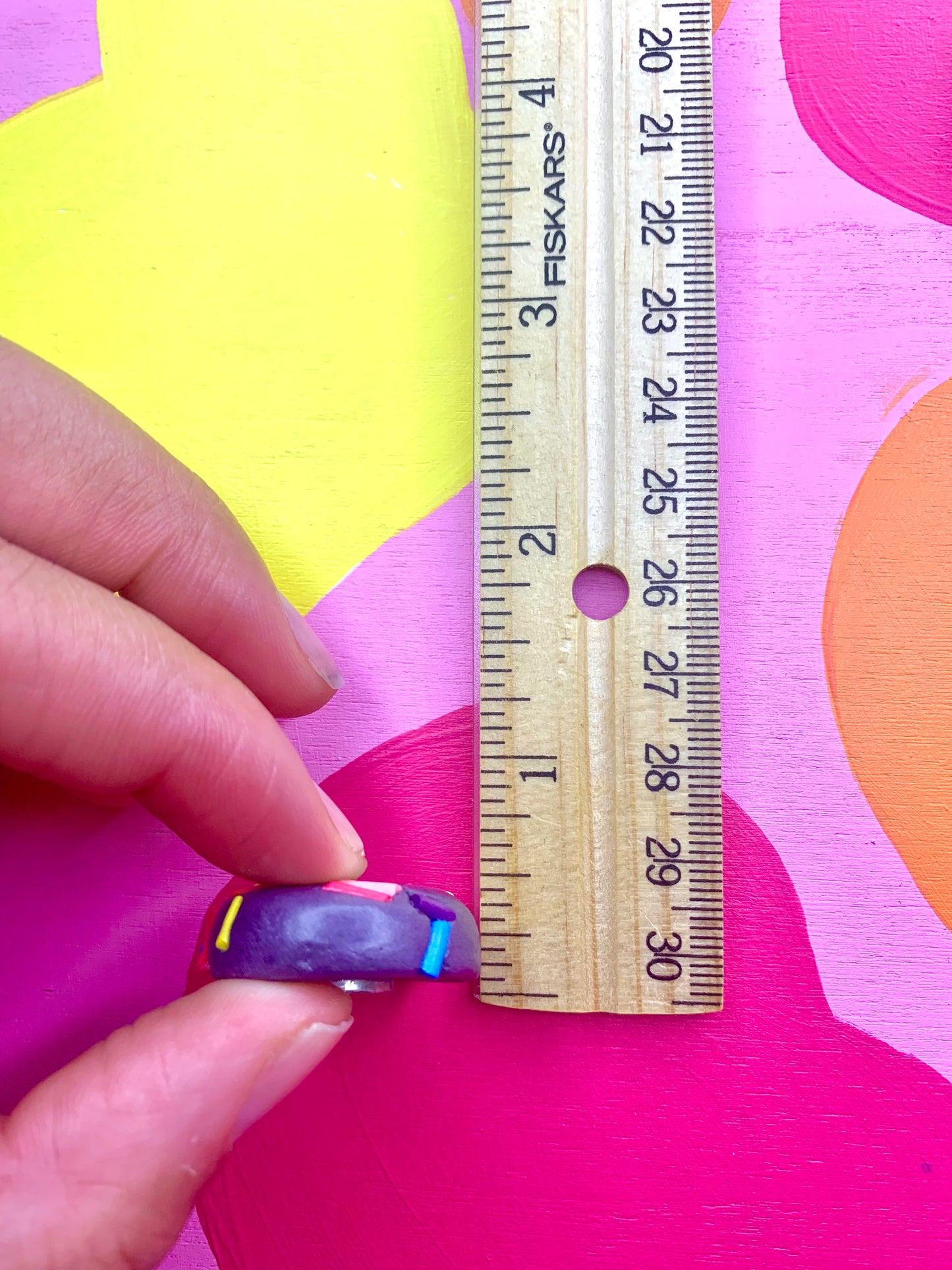 Chocolate Sprinkle Cookie Magnet