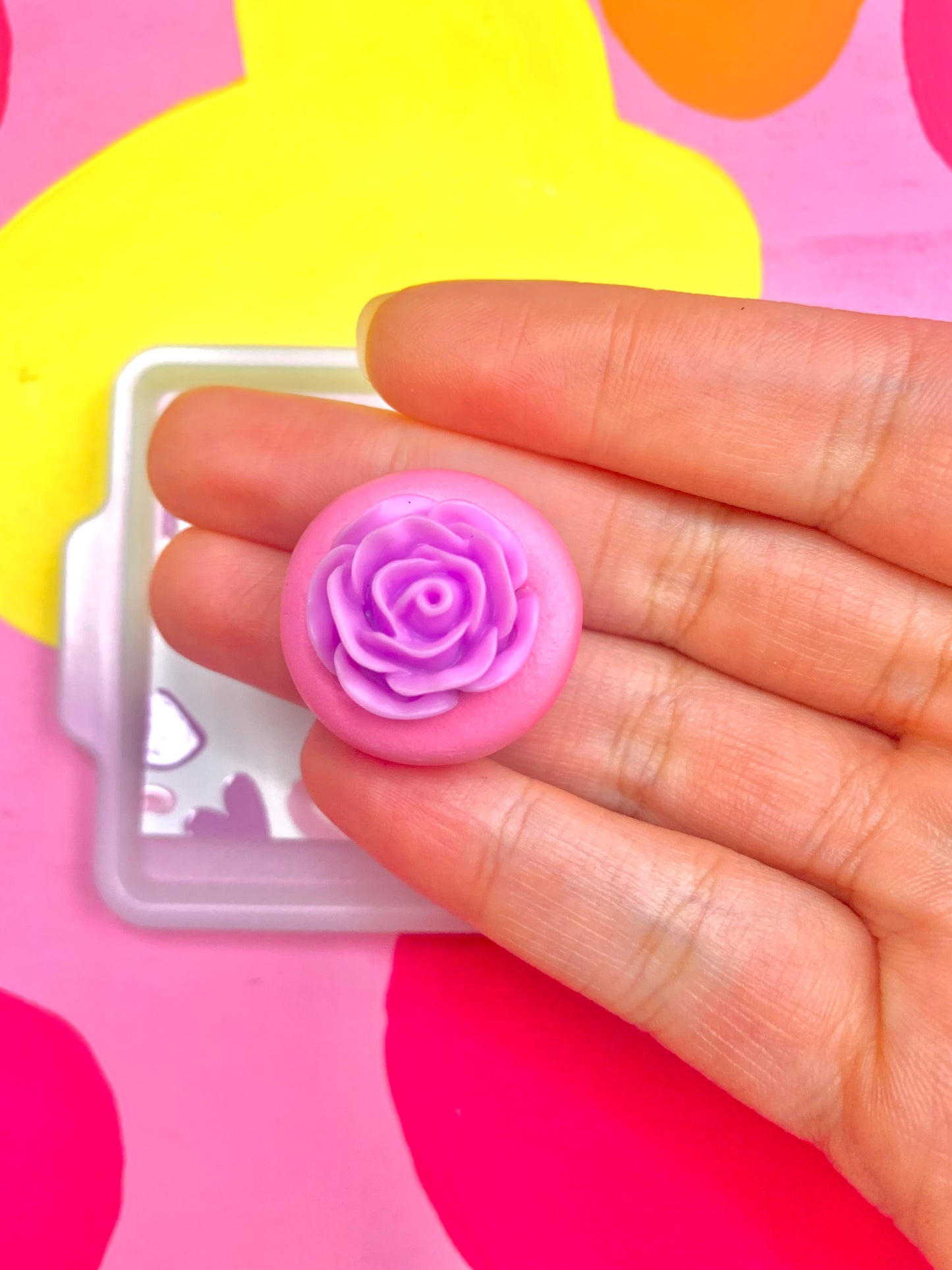 Sweet Rose Cookie Magnet