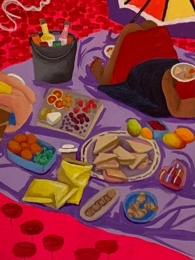 “The Lavish Picnic”-Original Painting
