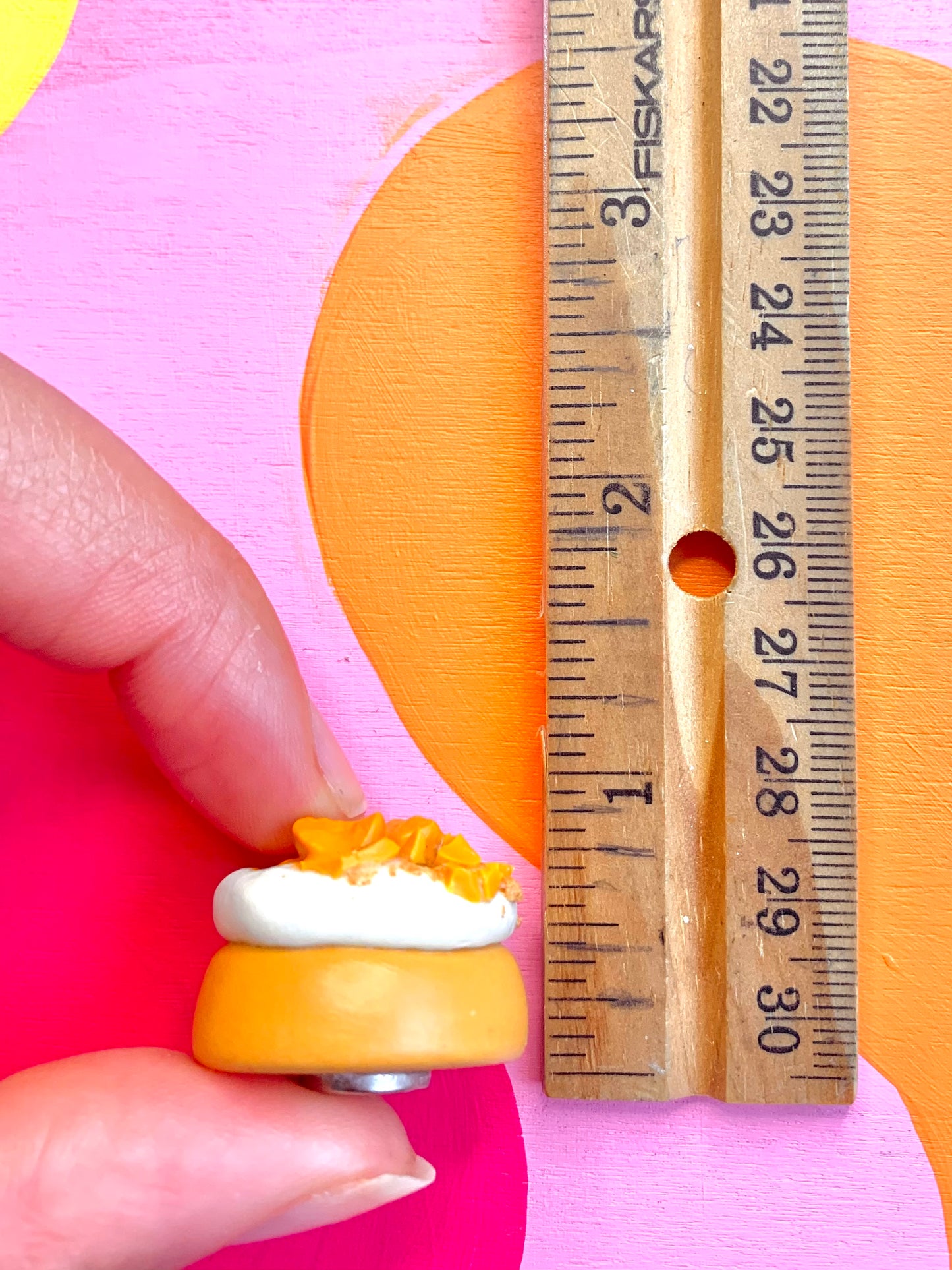 Mango Cheesecake Cookie Magnet