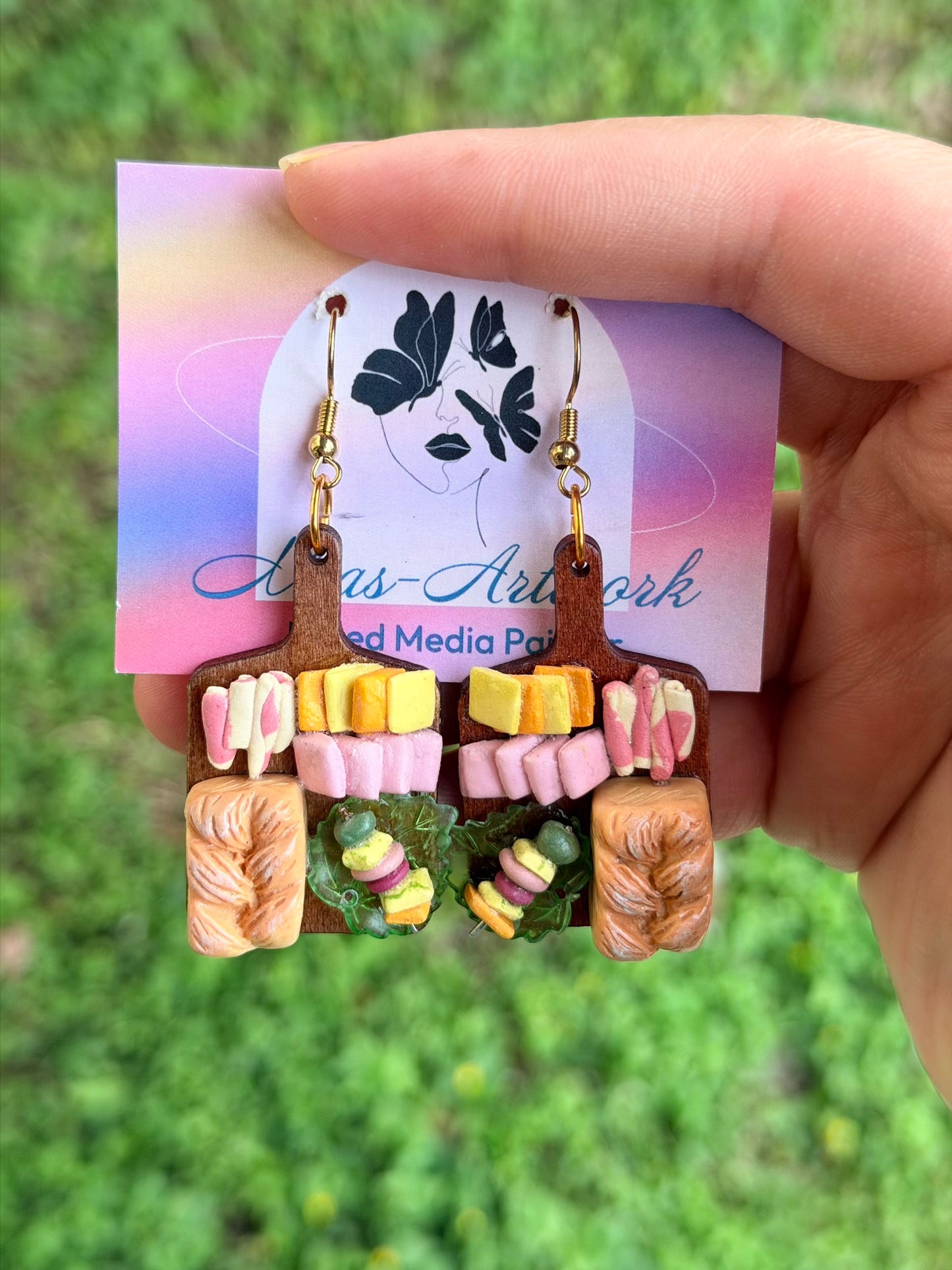 Sandwich Maker Charcuterie Board Earrings