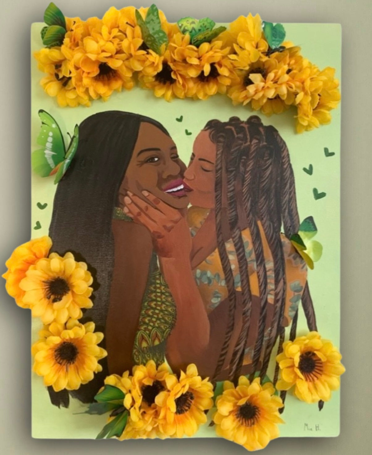“When Love Comes Naturally “- Original Painting