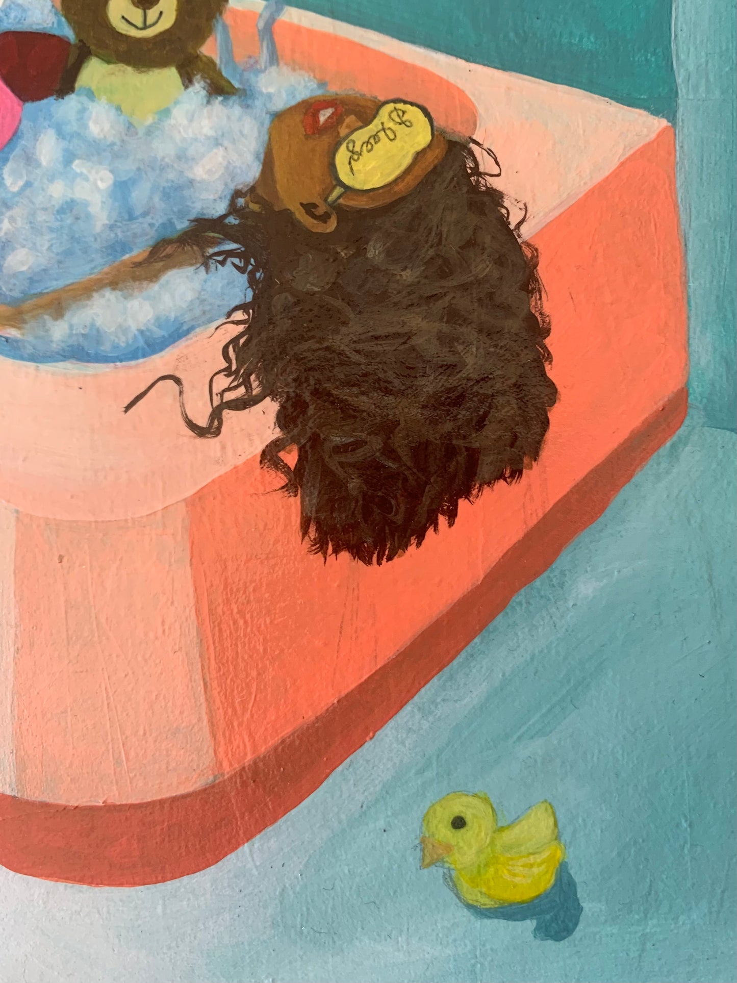 “Lucious Escape “- Original Painting