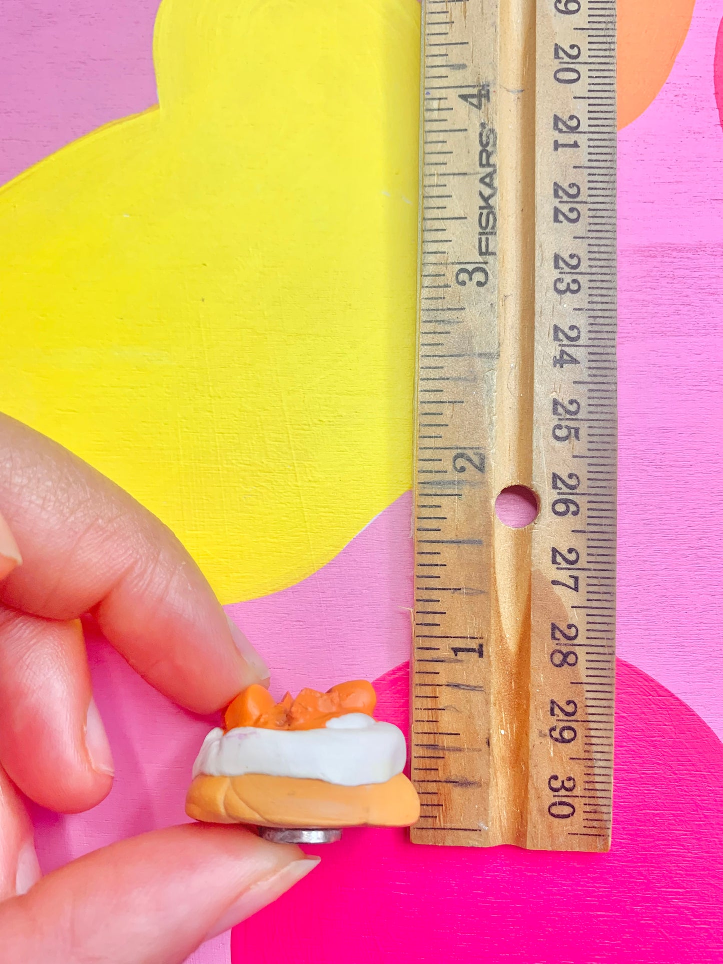 Bourbon and Brown Butter Peach Cookie Magnet