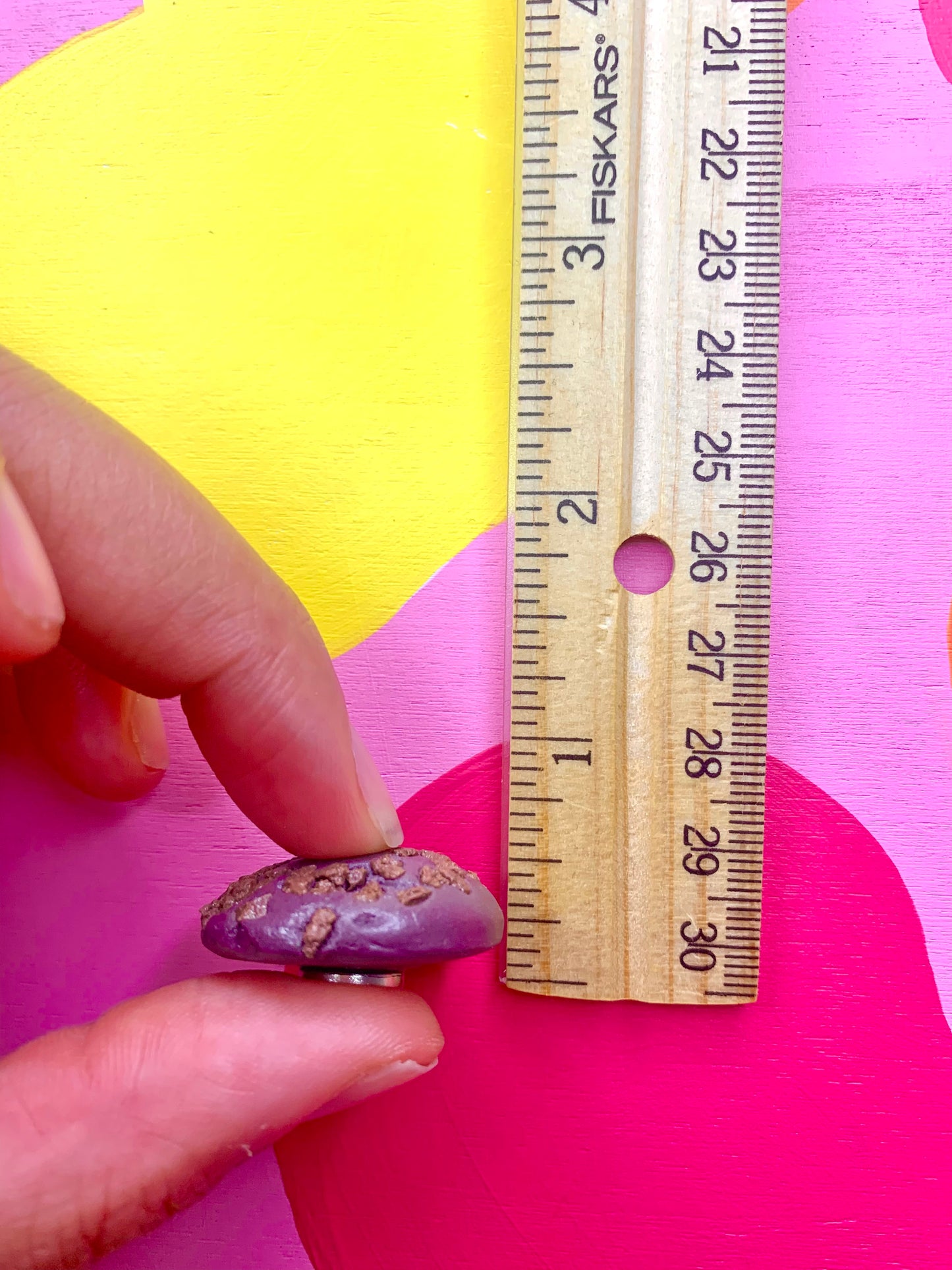 Double Chocolate Chip Cookie Magnet