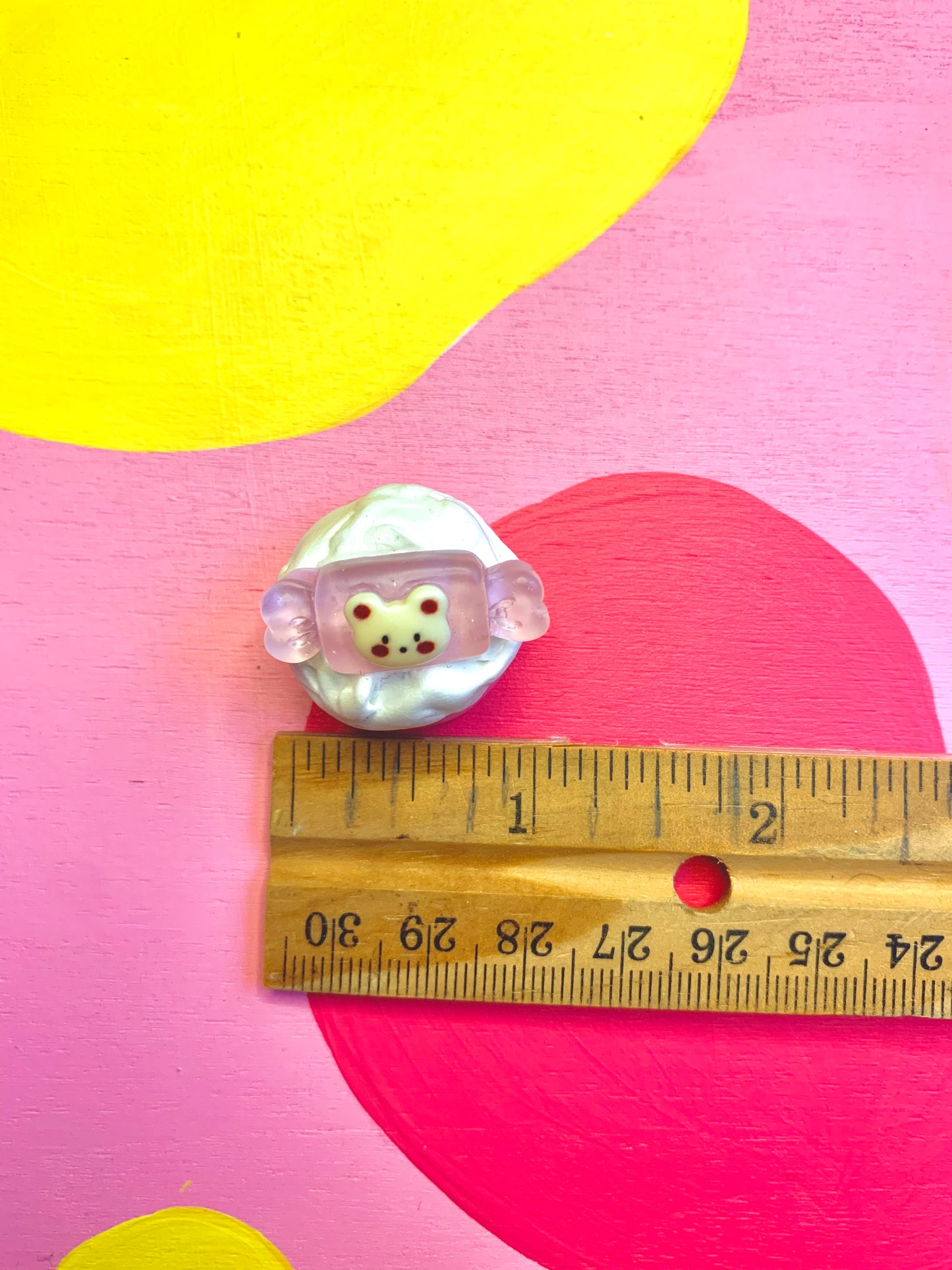 Sweet Candy Cream Puff Valentine Cookie