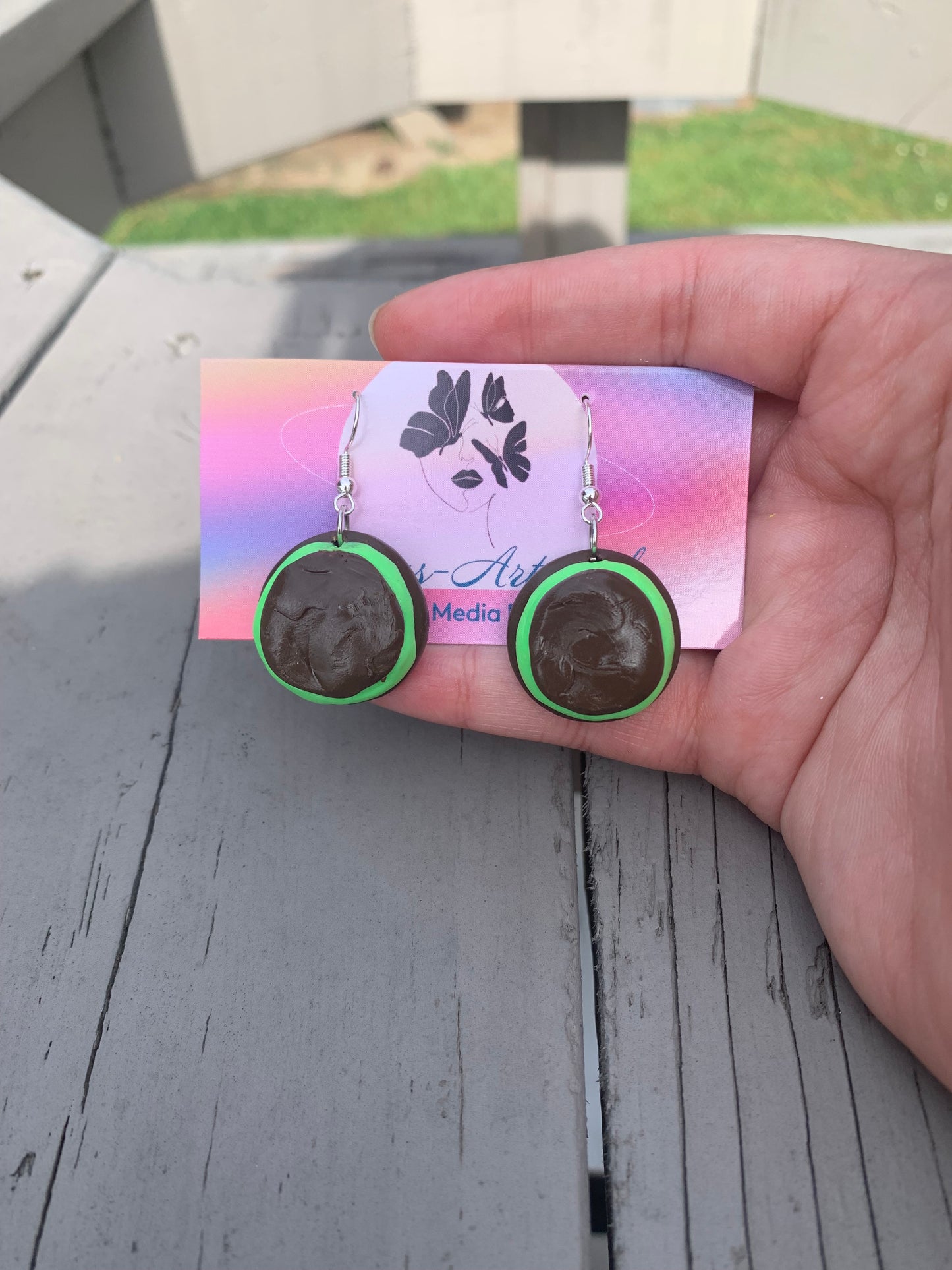Mint Brownie Cookies