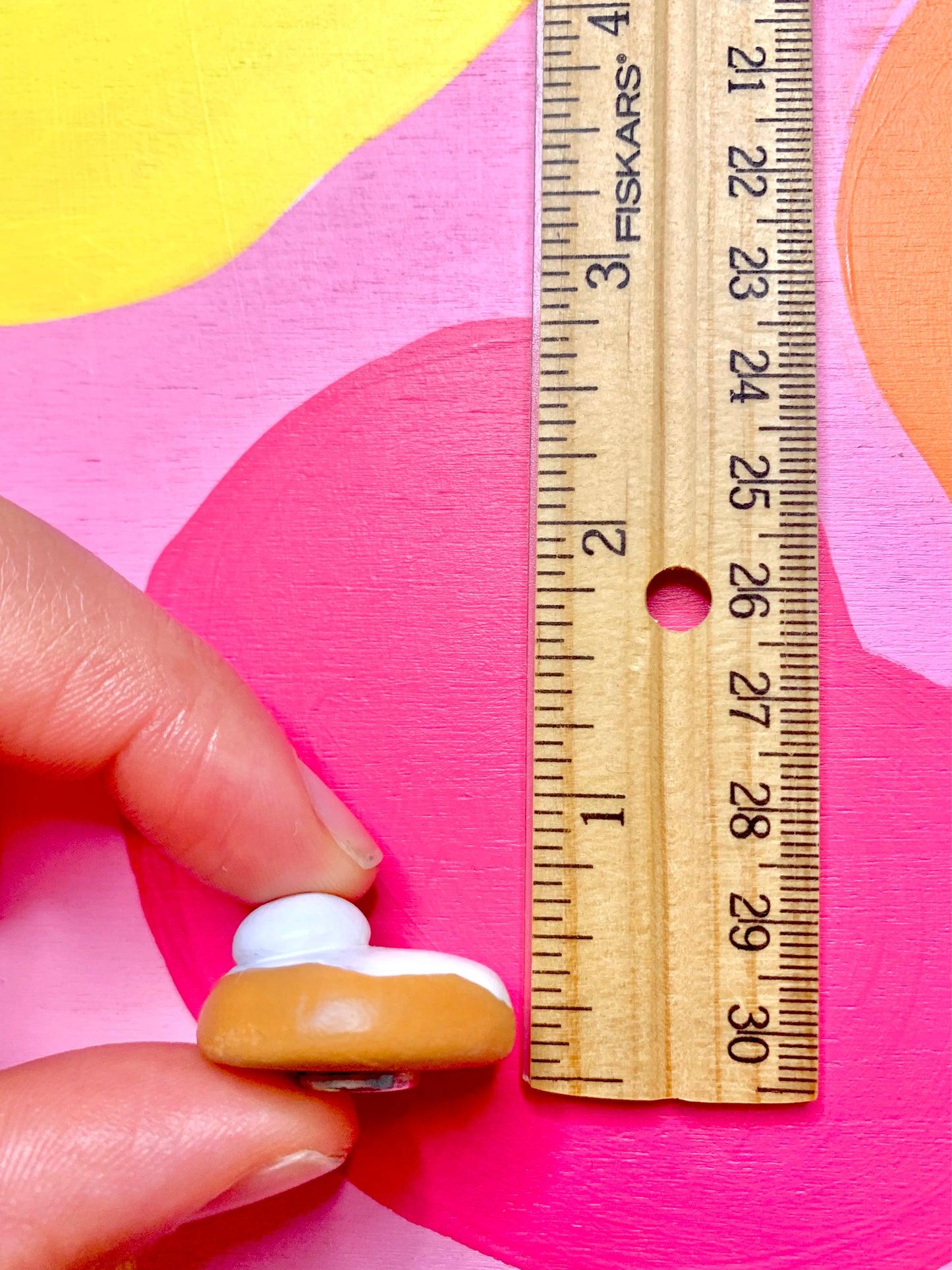 Melting Snowman Cookie Magnet