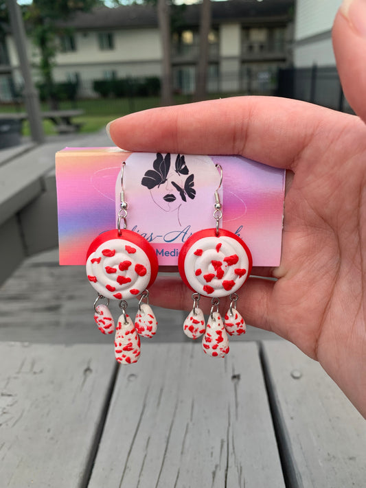Red Velvet Cookie Earrings