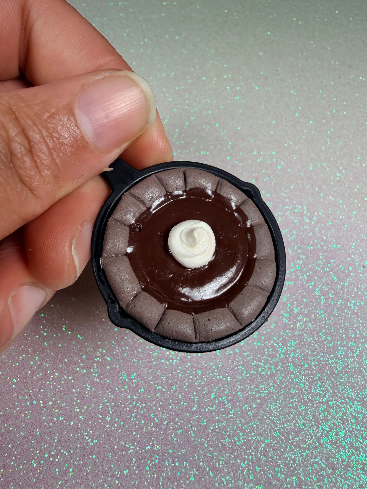 Chocolate Pie Skillet Charm