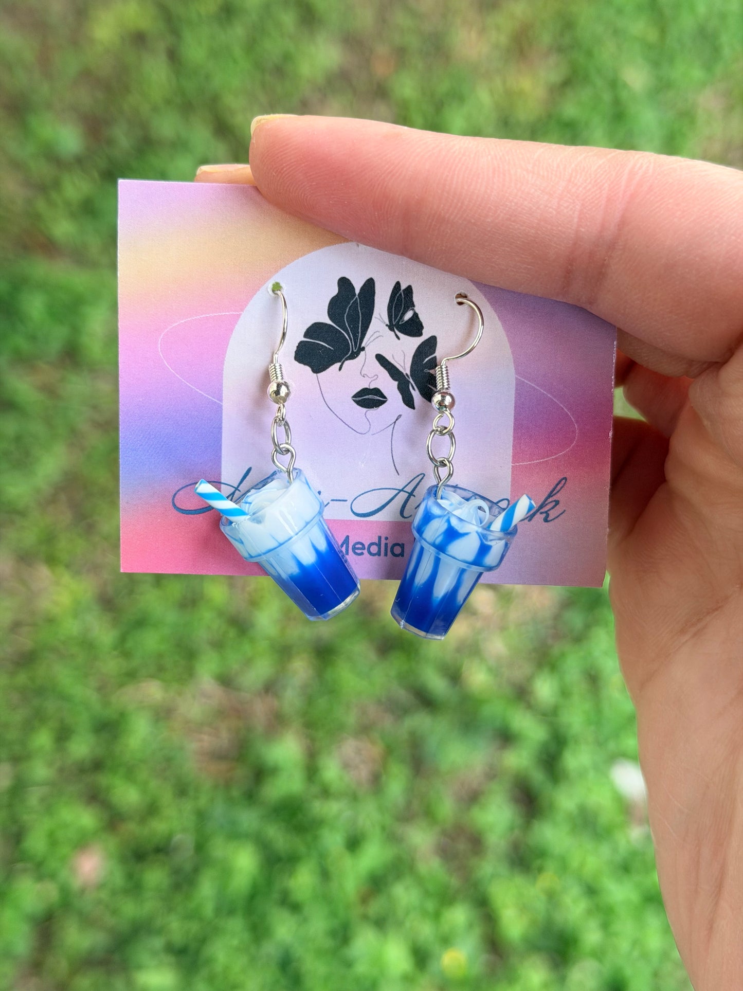 Midnight Snack Milkshake Earrings