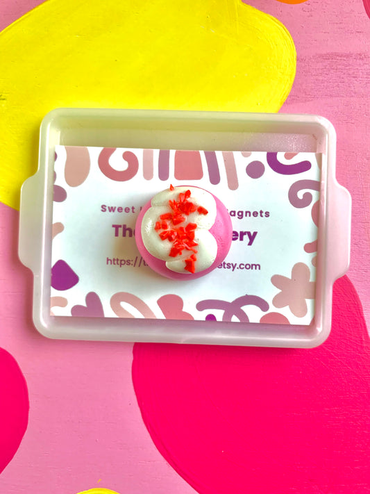 Strawberry Shortcake Cookie Magnet