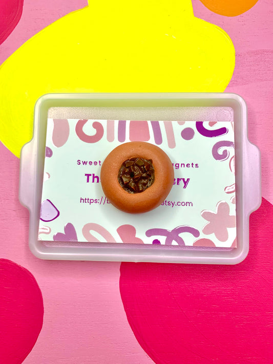 Pecan Thumbprint Cookie Magnet