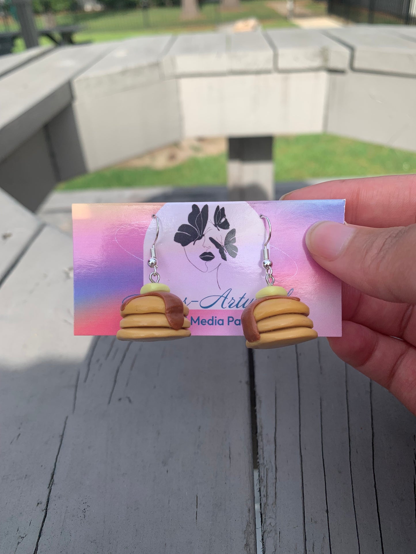 Pancake Earrings