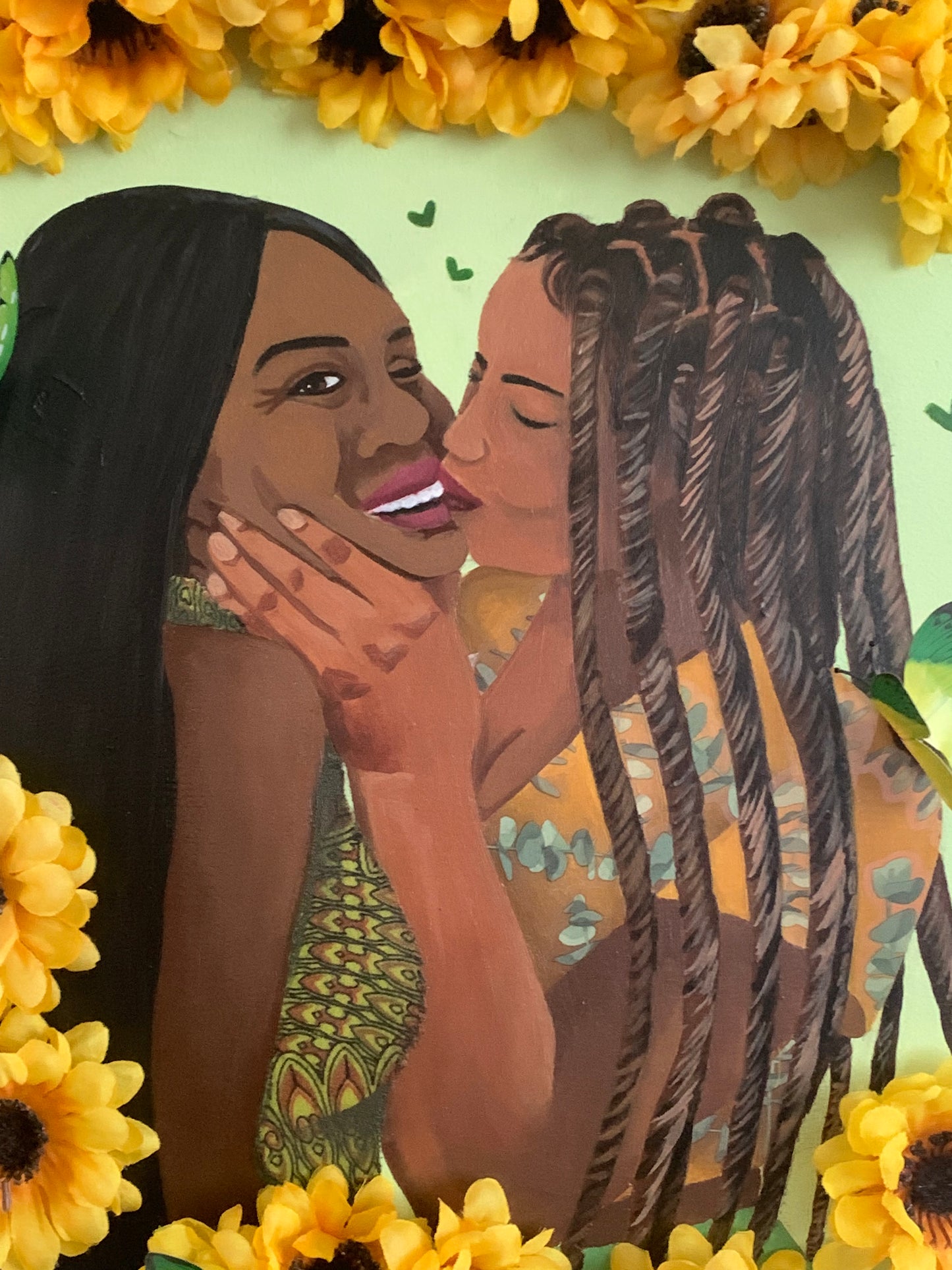“When Love Comes Naturally “- Original Painting