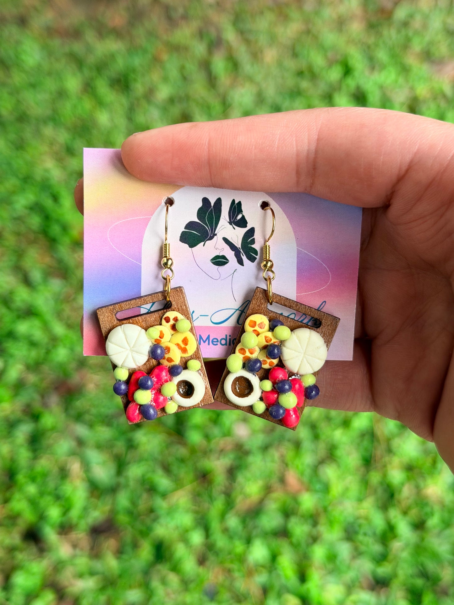 Berry Charcuterie Board Earrings