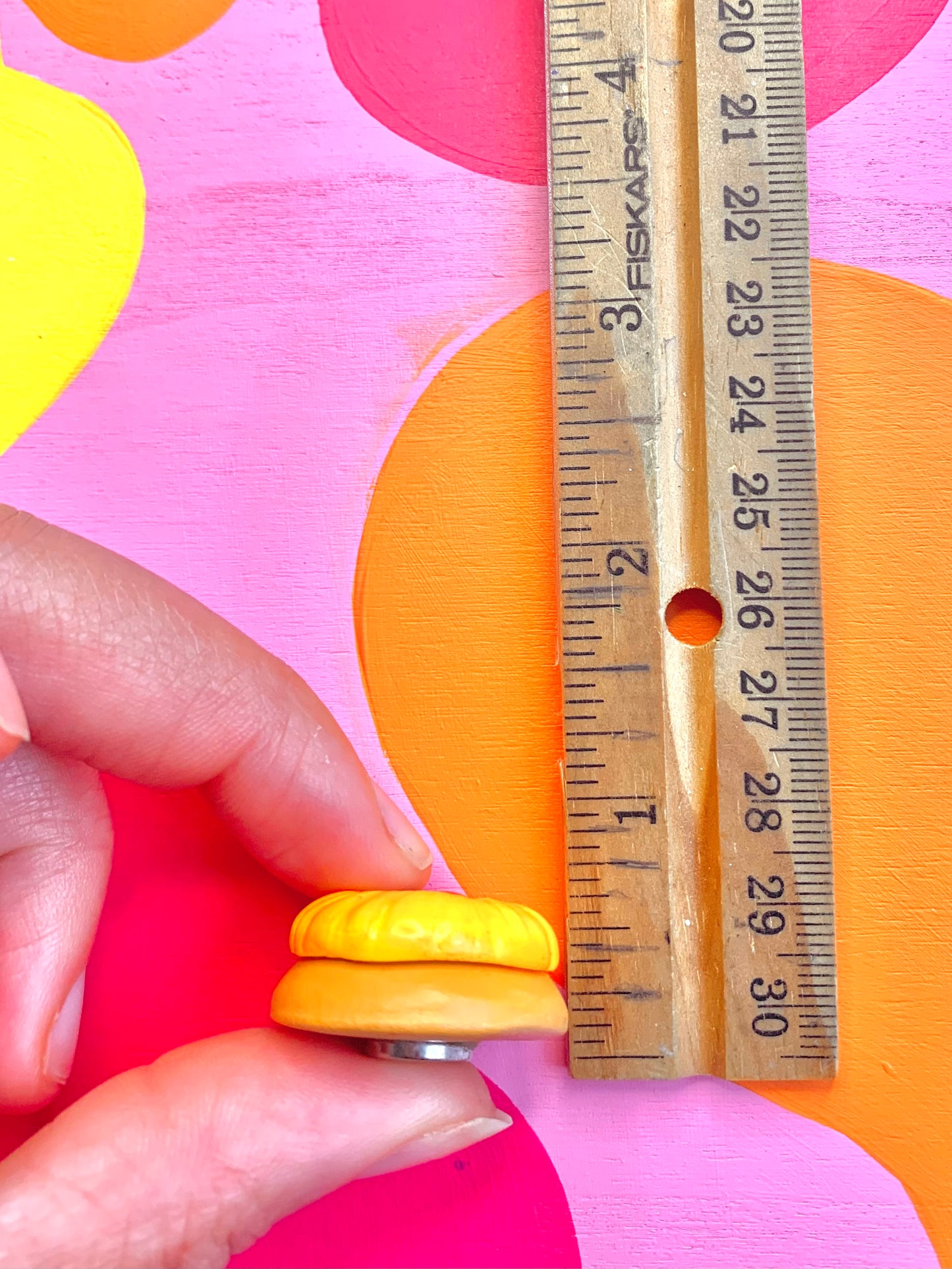 Pineapple Upside Down Sugar Cookie Magnet