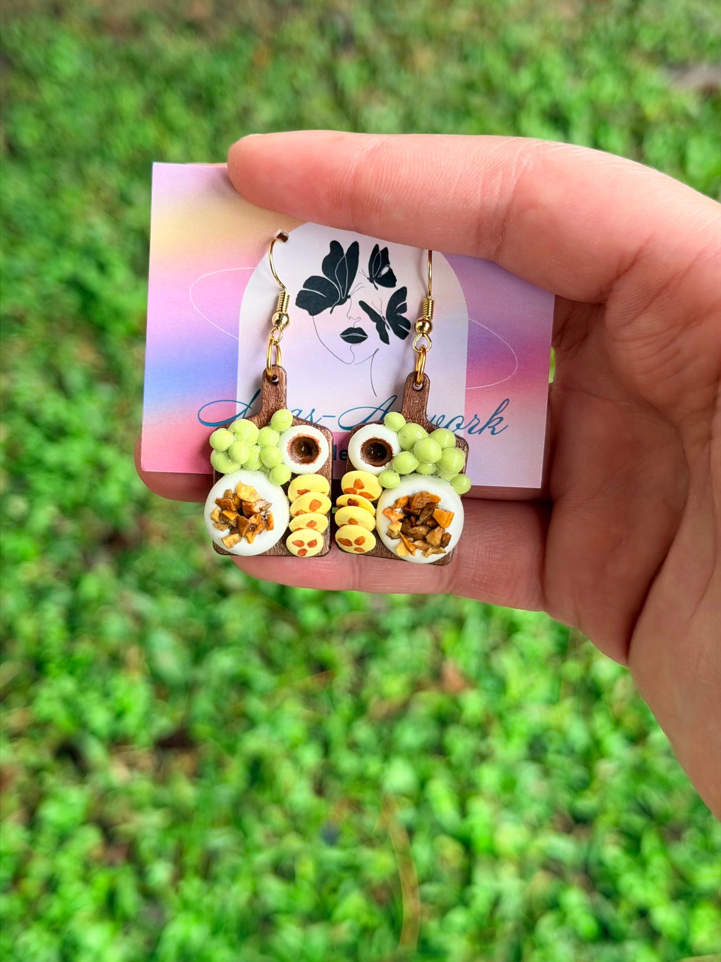 Nutty Berry Charcuterie Board Earrings