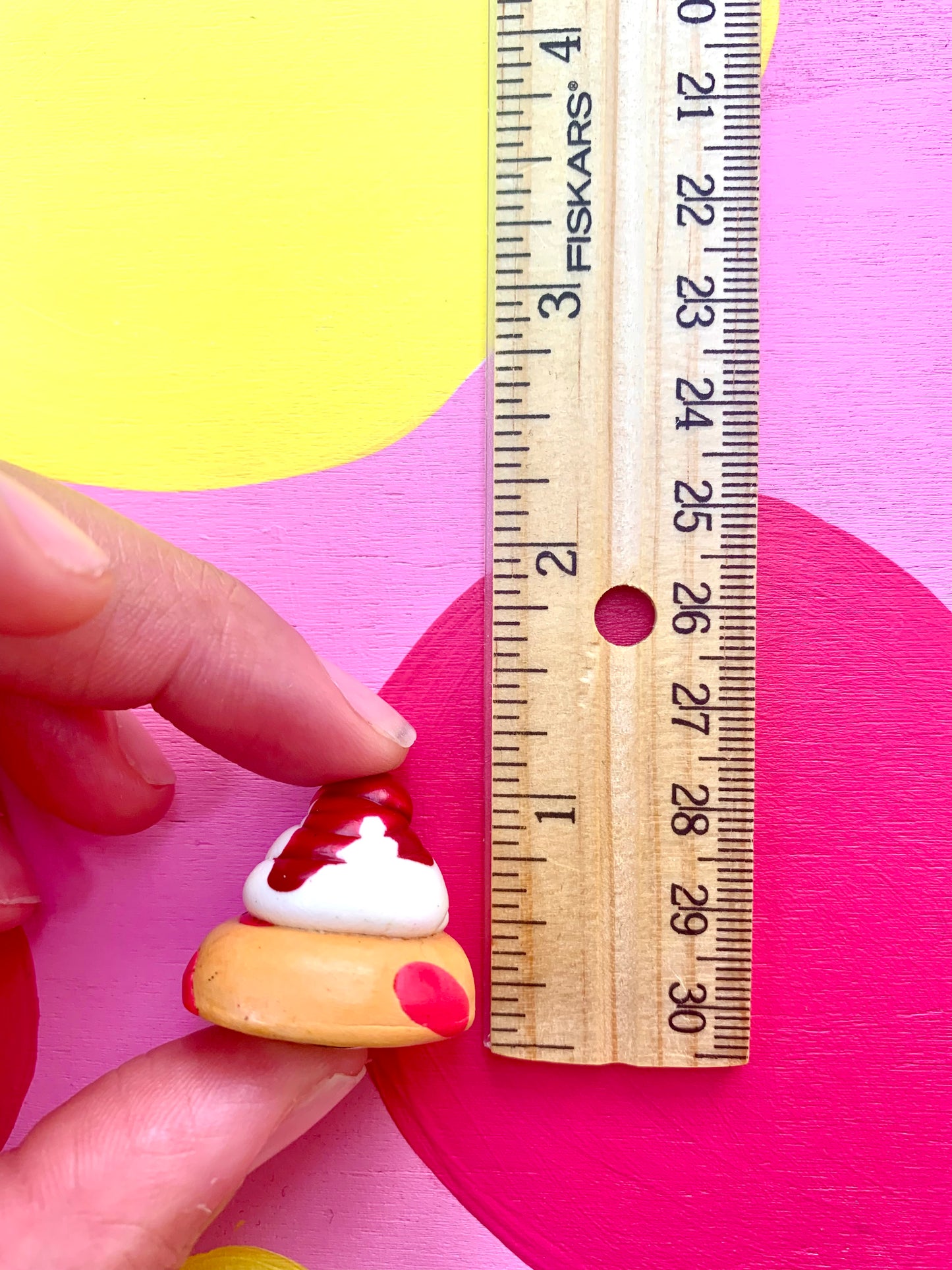 Strawberry Drizzle Cookie Magnet