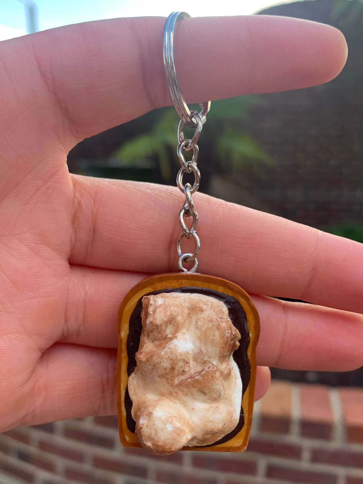 S’mores Toast Keychain