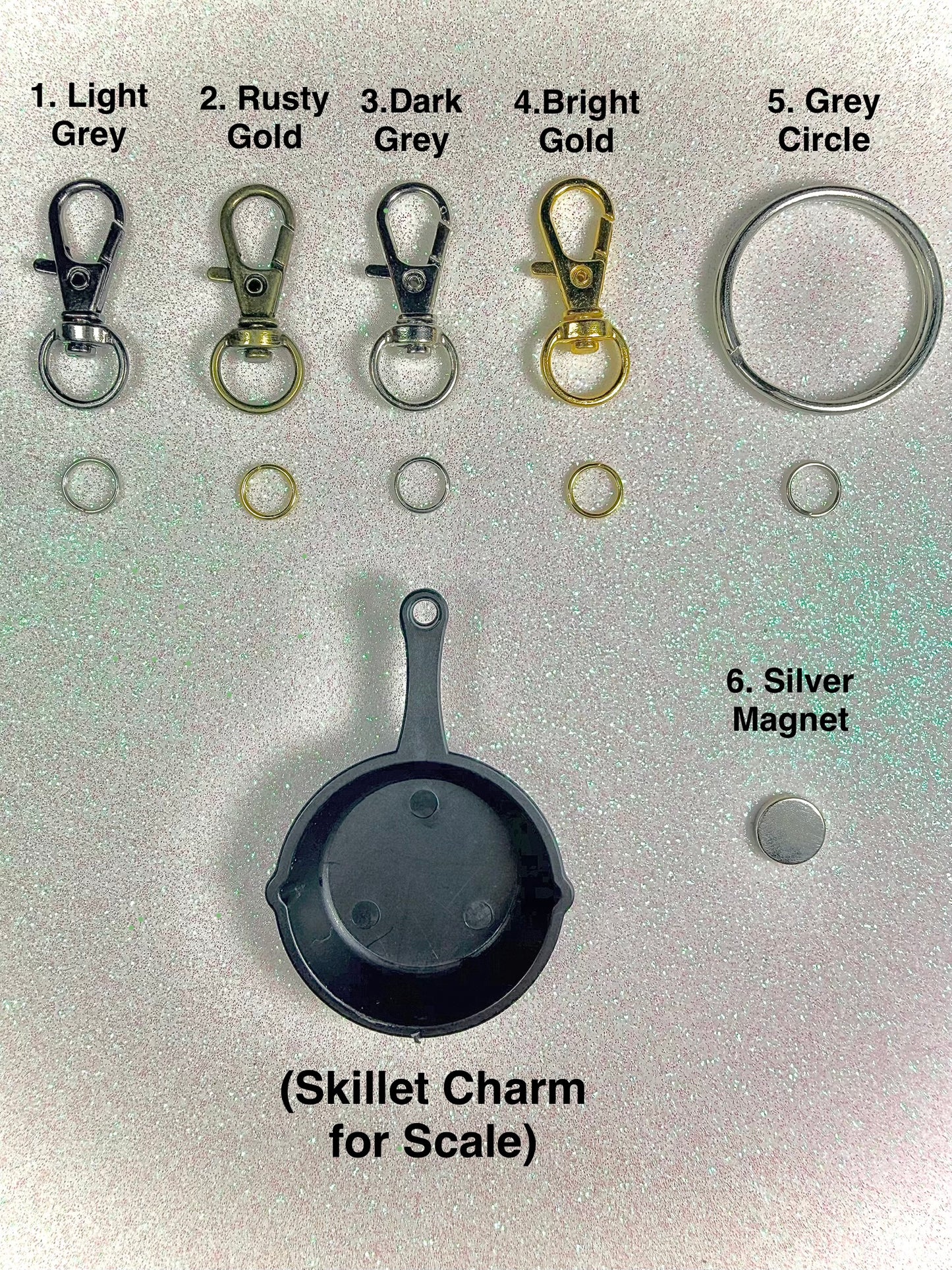 Chocolate Filling Skillet Charm