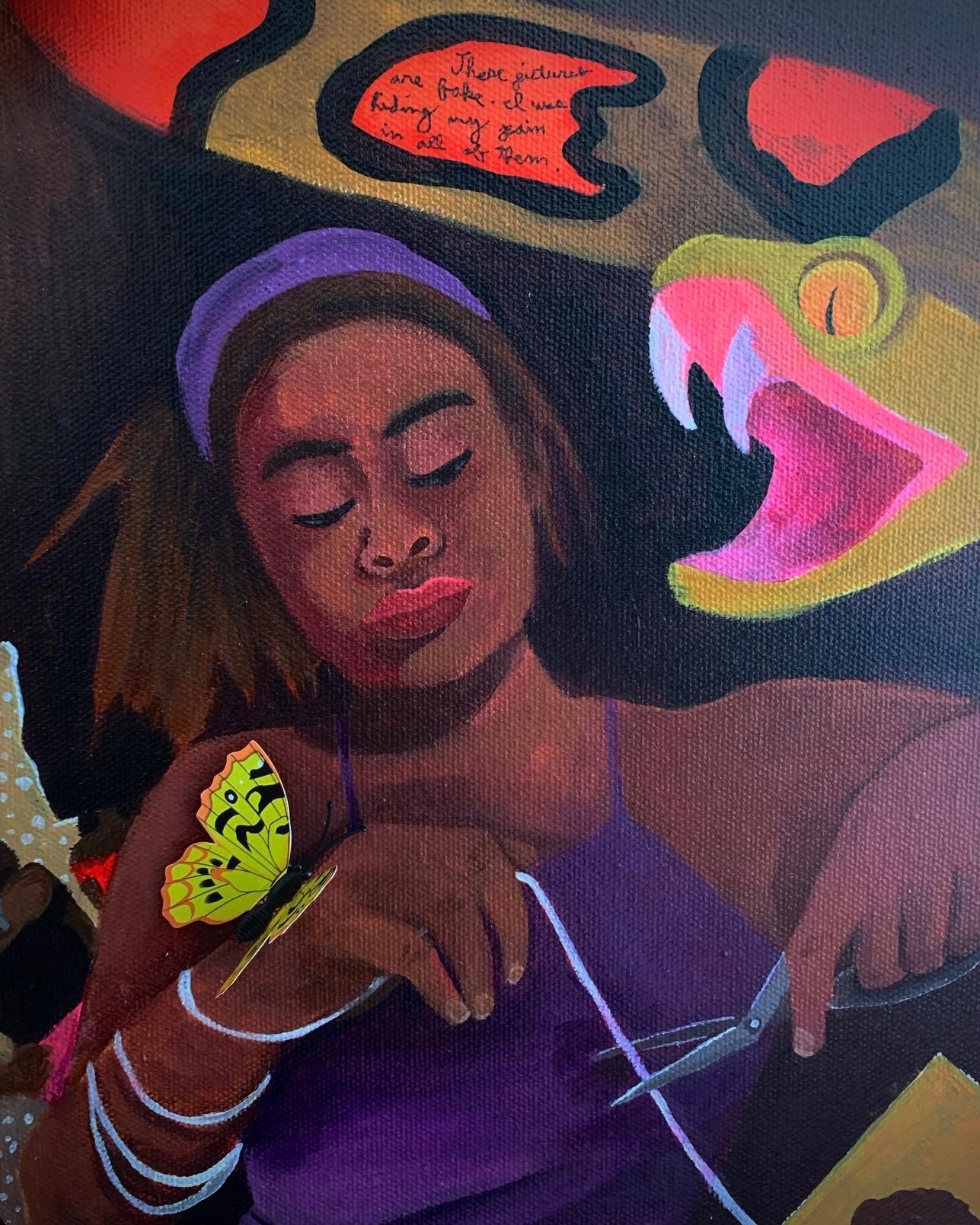 “Cutting Ties” - Original Painting