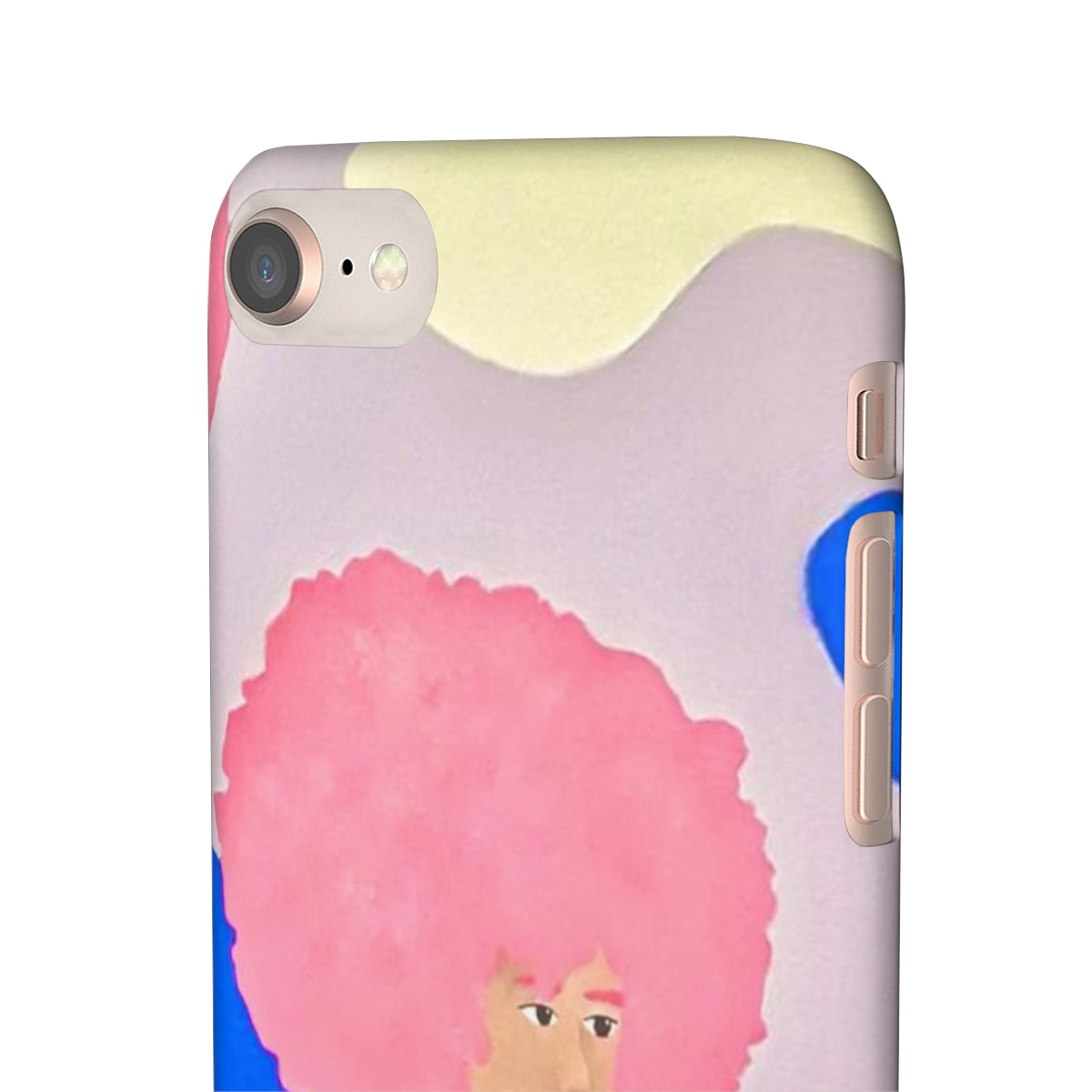 Pretty in Pink and Blue- Snap Cases