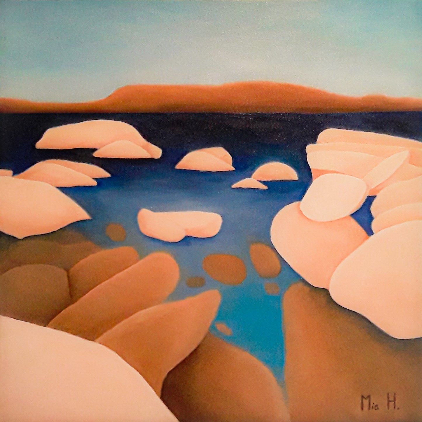 "Alone with My Thoughts"- Original Painting- sale