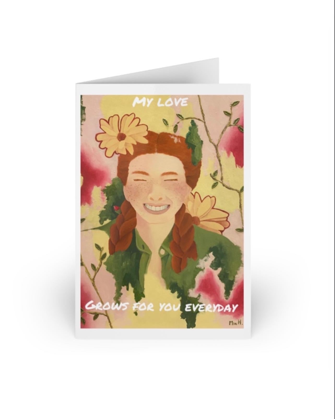 Growing Happiness Note Cards