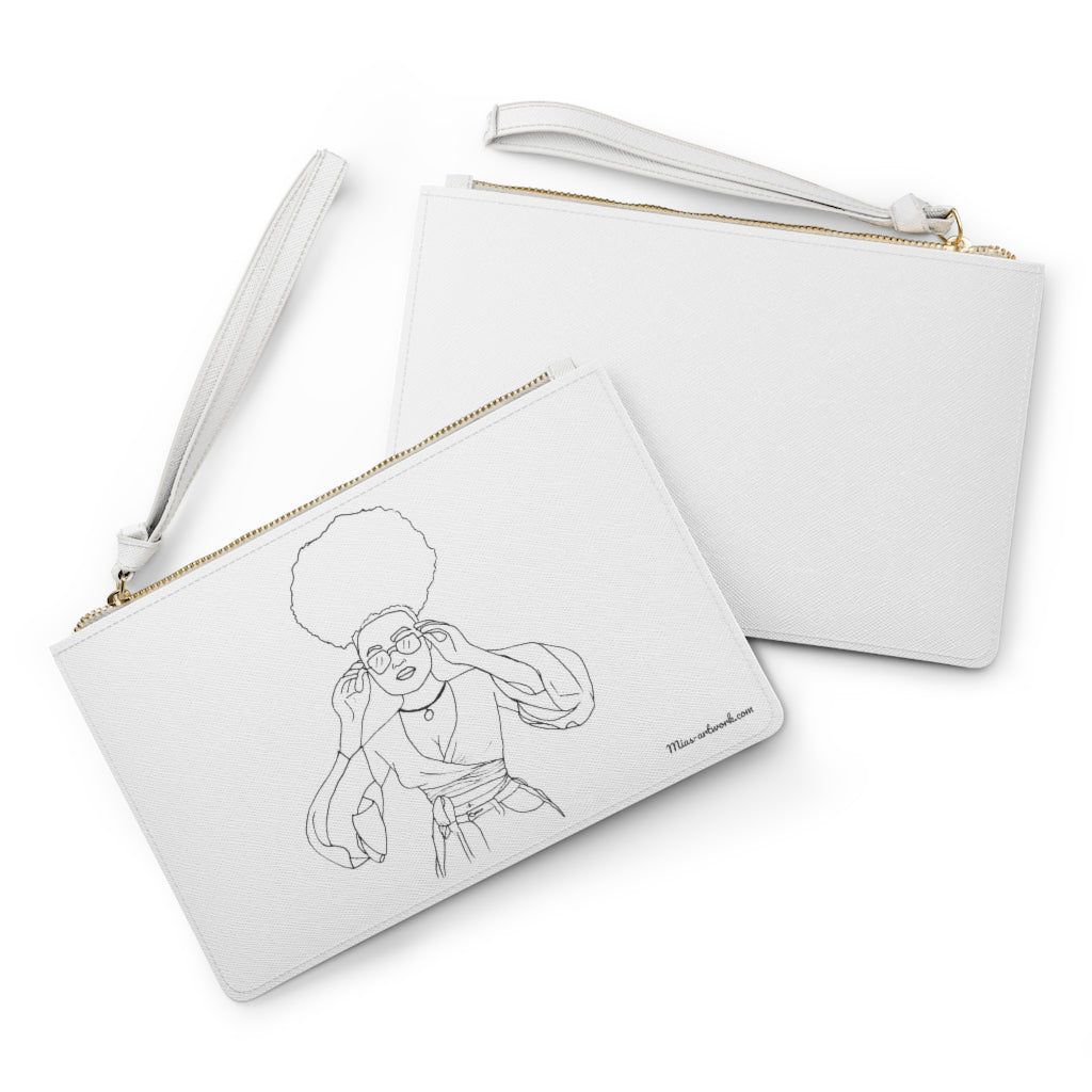 Positive Vibe Clutch Bag