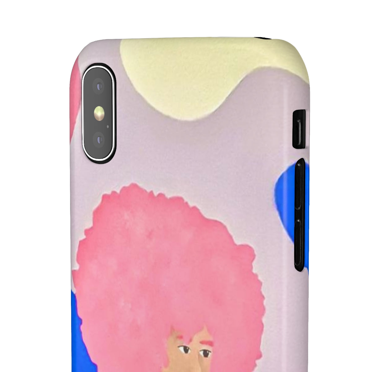 Pretty in Pink and Blue- Snap Cases