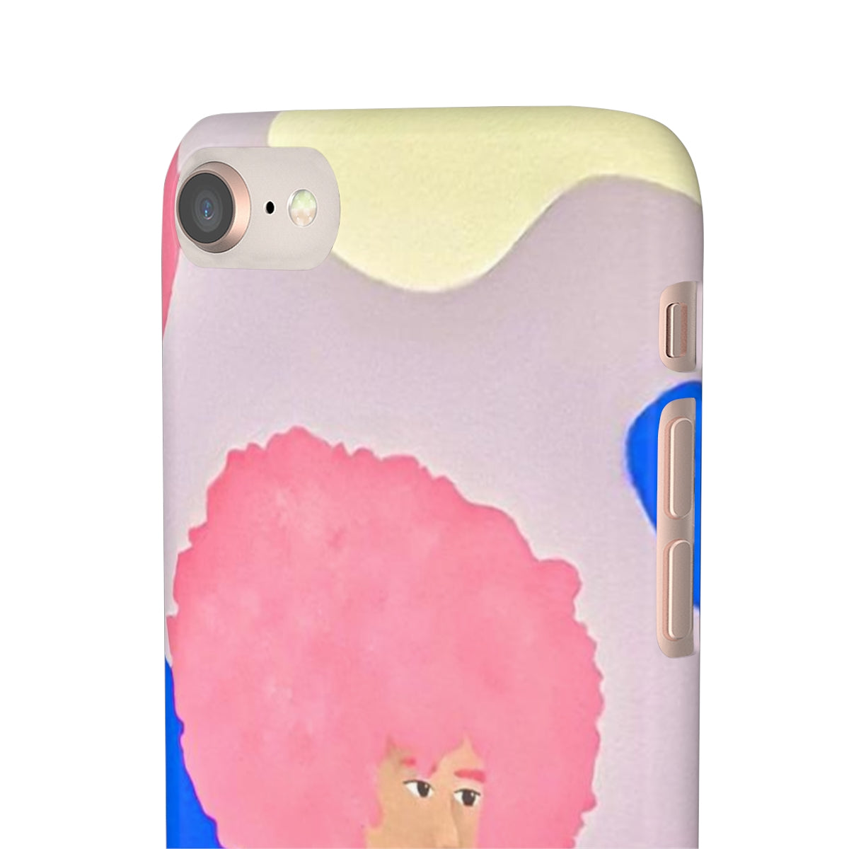 Pretty in Pink and Blue- Snap Cases