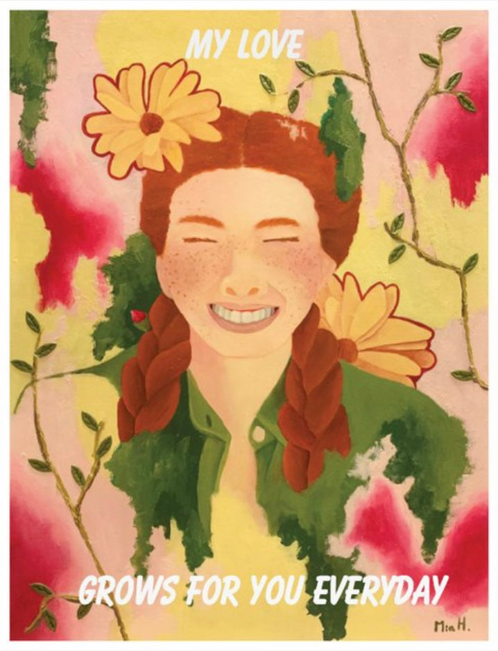 Growing Happiness Note Cards