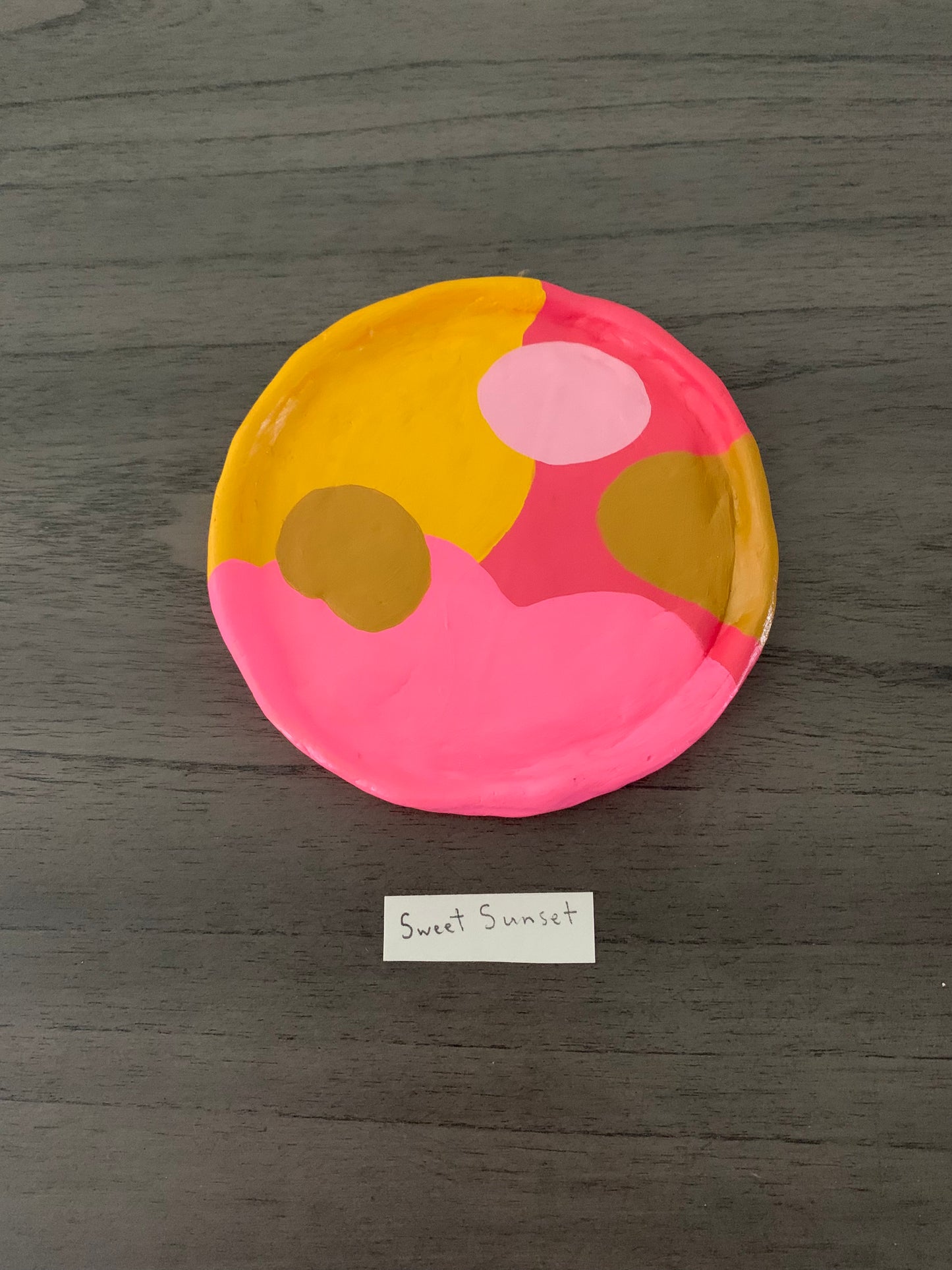 “Sweet Sunset” Trinket Tray