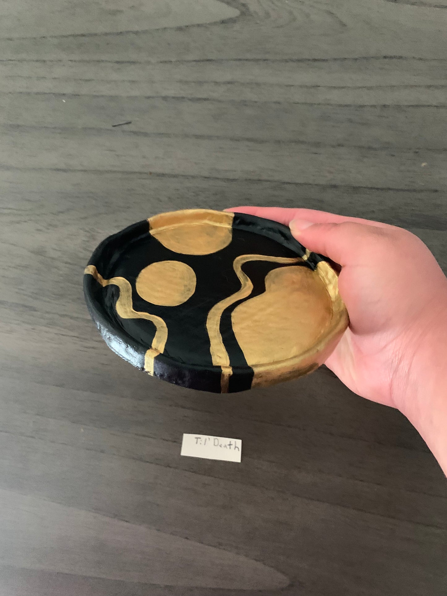 “Til’ Death “ Trinket Tray