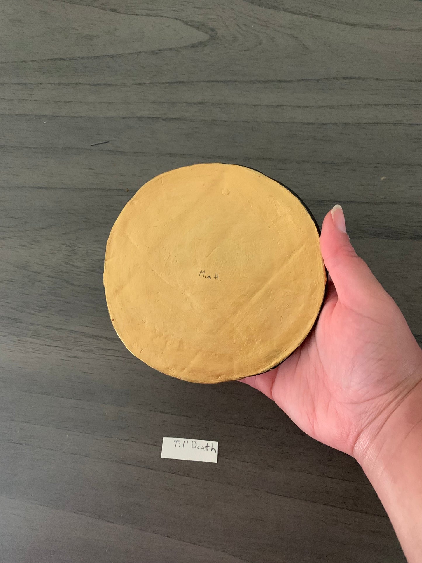 “Til’ Death “ Trinket Tray