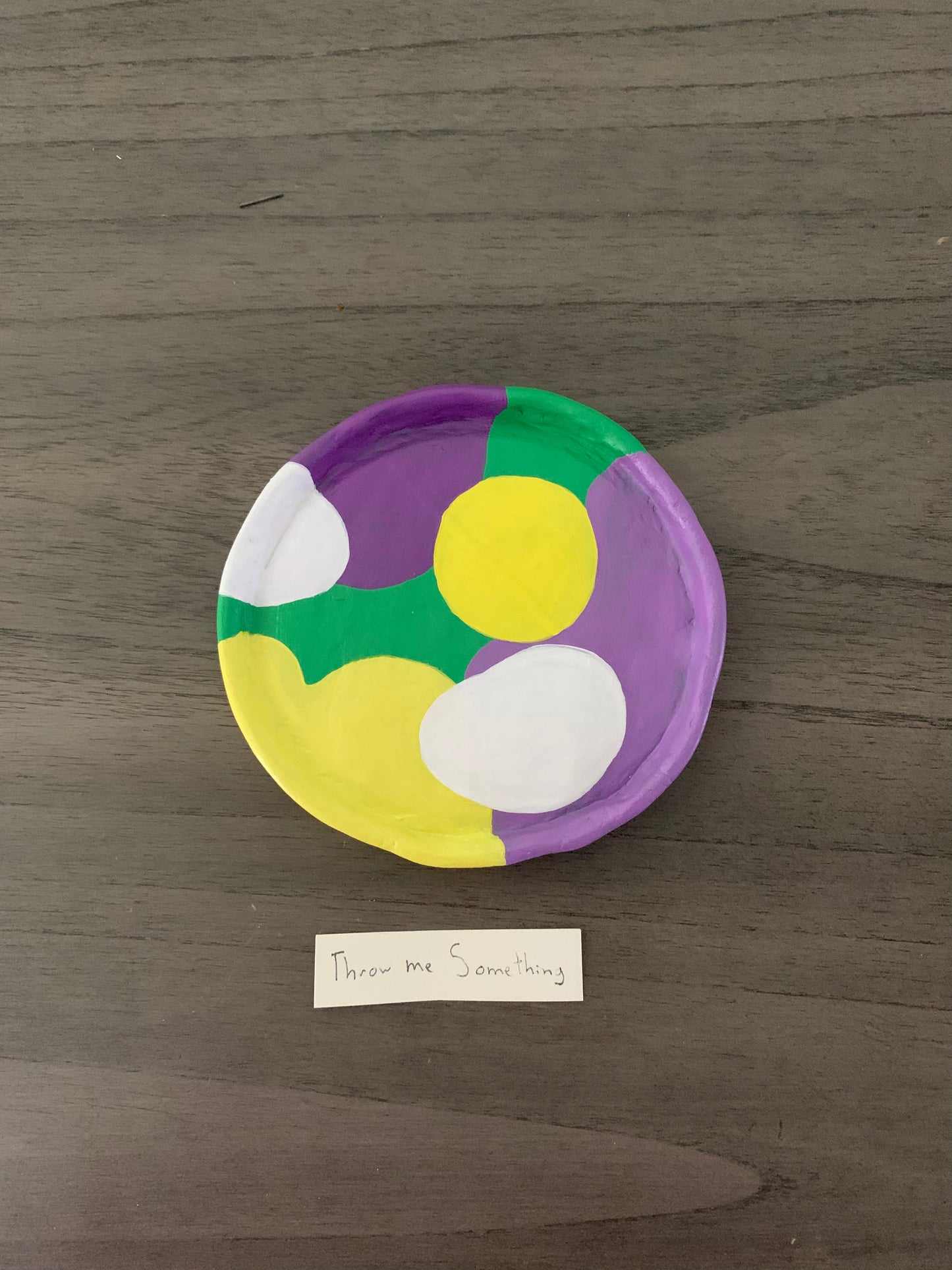 “Throw me Something “ Trinket Tray