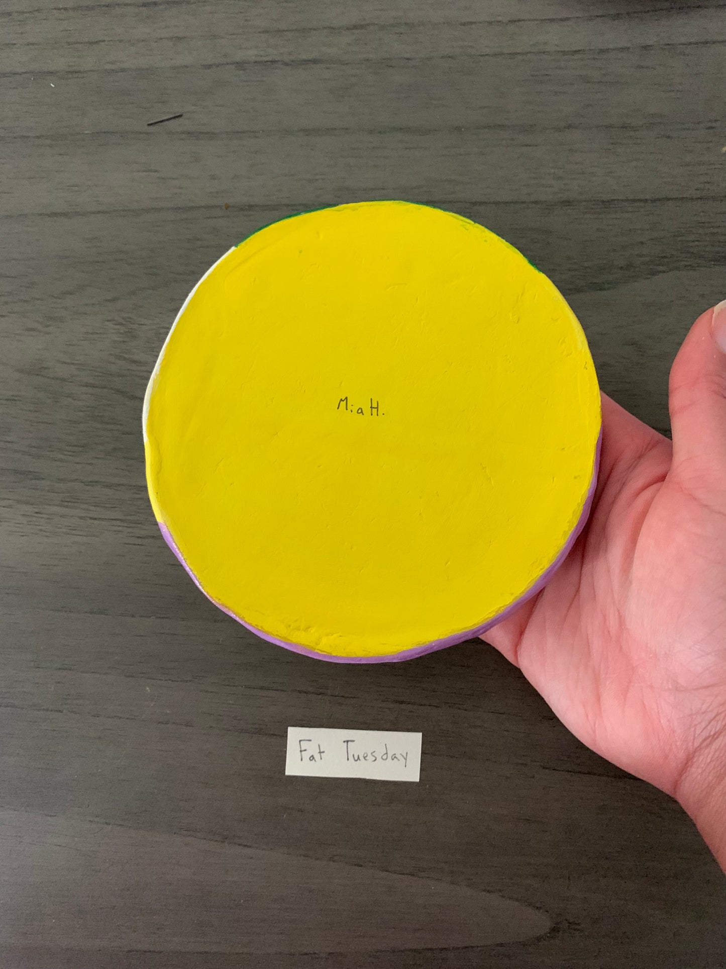 “Fat Tuesday “ Trinket Tray