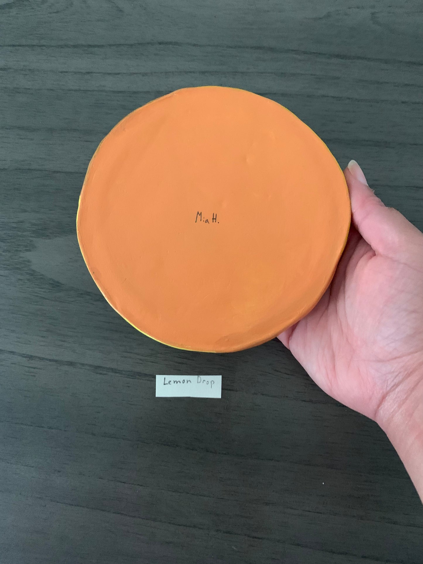 “Lemon Drop” Trinket Tray