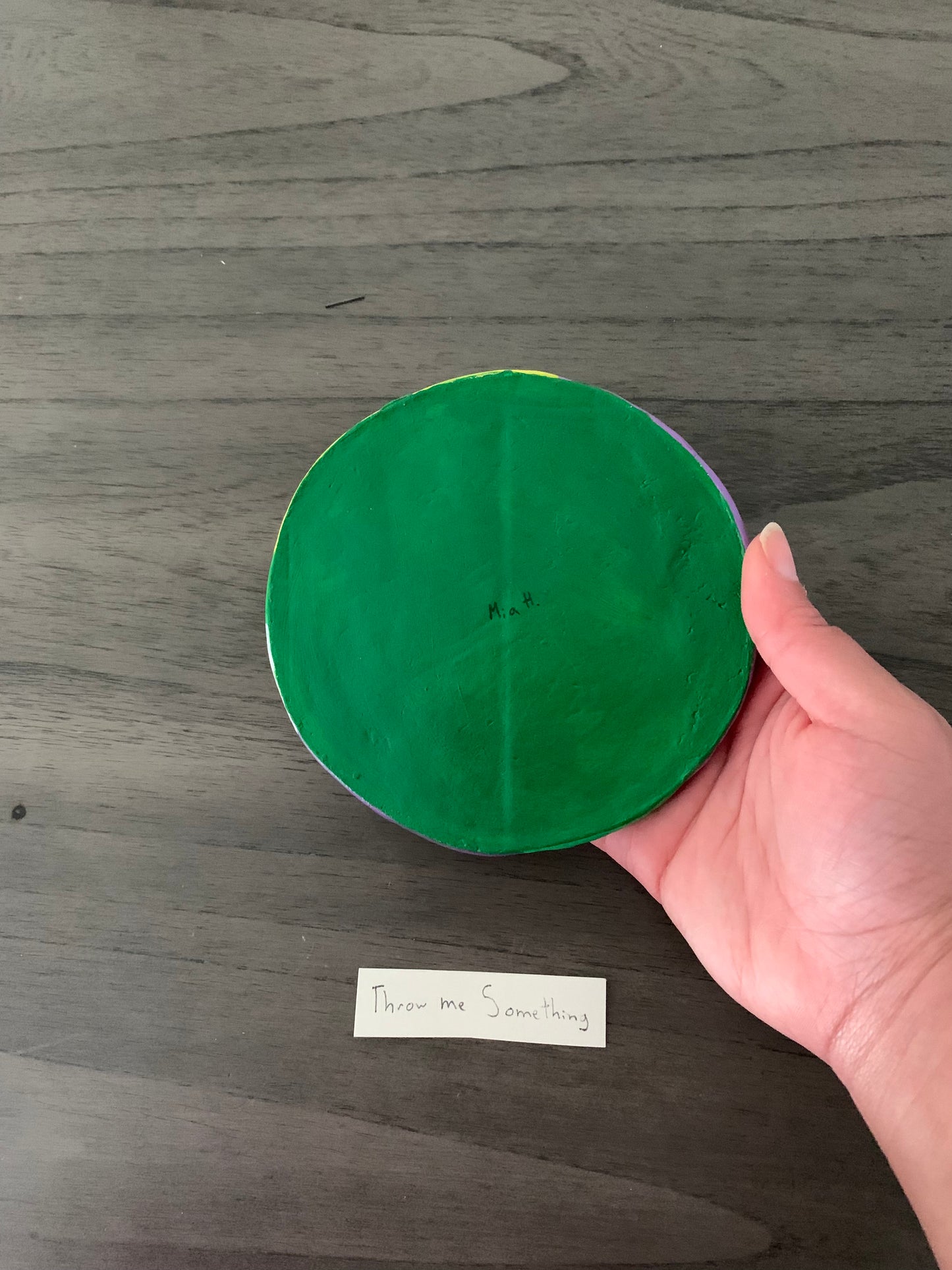 “Throw me Something “ Trinket Tray