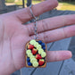 Nutella Topped with Fruit Toast Keychain