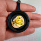 Fried Egg Skillet Charm