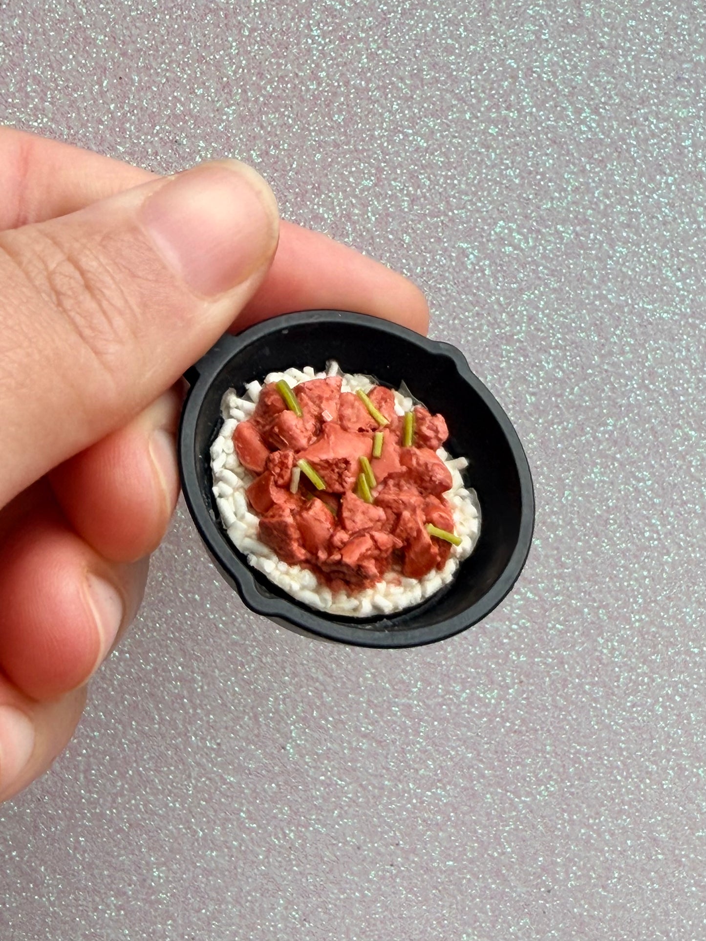 Sushi Bowl Skillet Charm