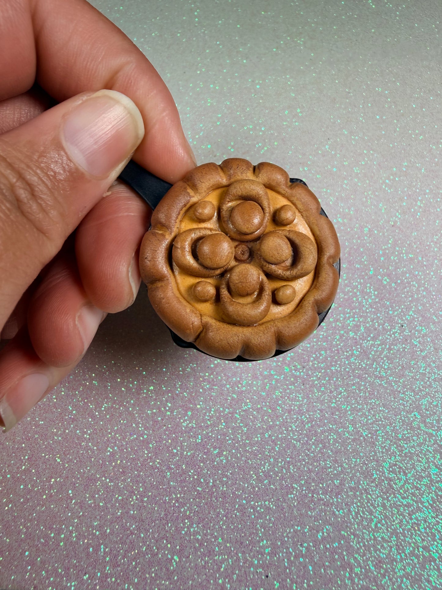 Moon Cake Skillet Charm