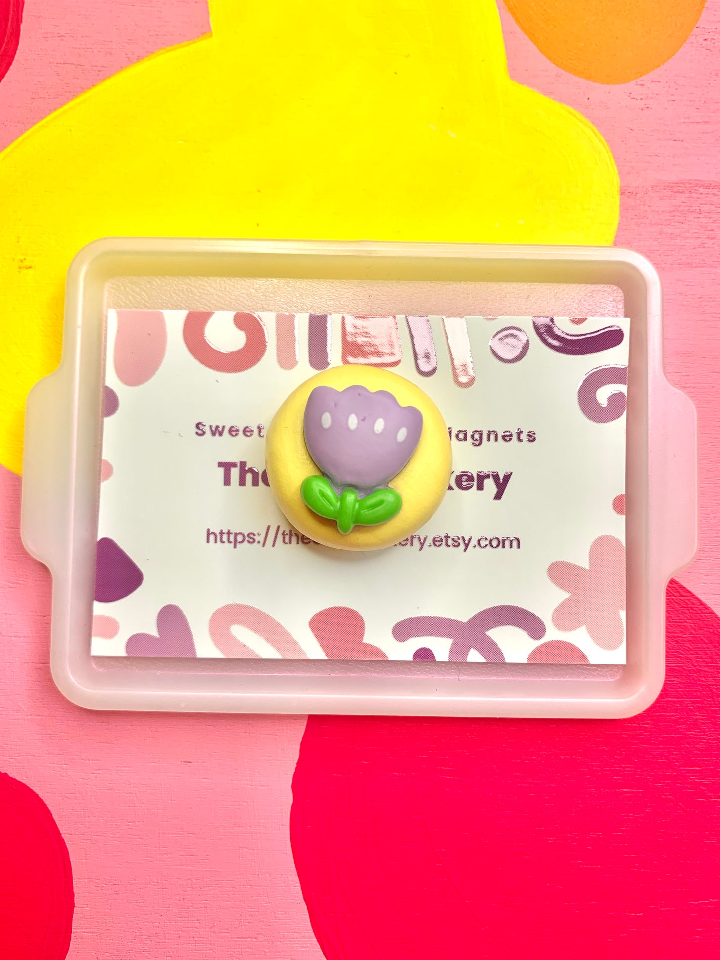 Tulip Cookie Magnet