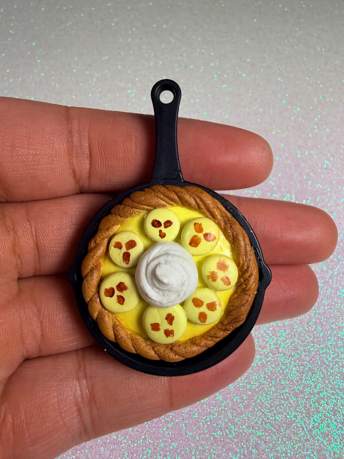 Banana Pie Skillet Charm