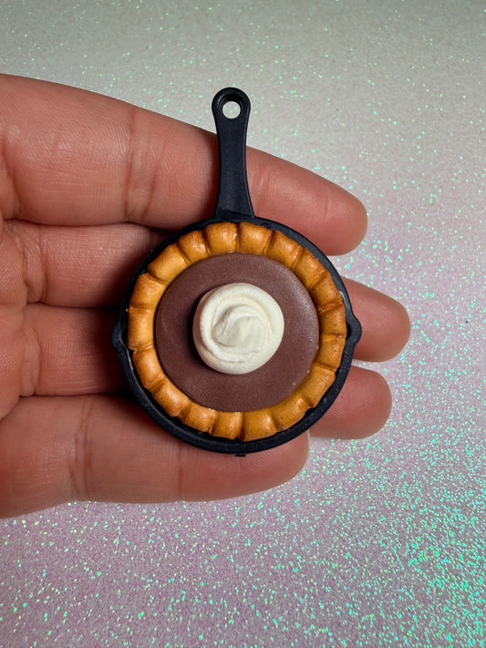 Chocolate Filling Skillet Charm