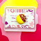 Lemon Raspberry Dipped Cookie Magnet