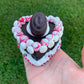 Chocolate Peppermint Cake Box