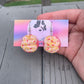 Strawberry Shortcake Cookie Earrings